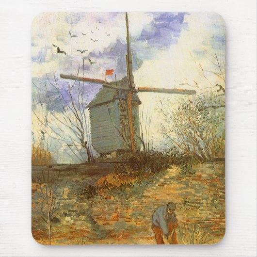De Moulin Galette van Vincent van Gogh, Molens Muismat (Voorkant)