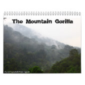 De Mountain Gorilla Kalender (Hoes)