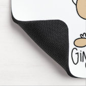 De Mousepad van de Gemberkoekman Muismat (Hoek)