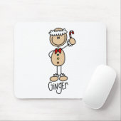 De Mousepad van de Gemberkoekman Muismat (Met muis)