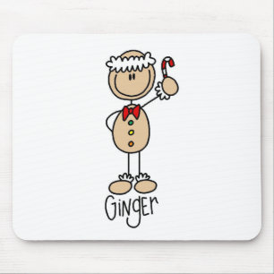 De Mousepad van de Gemberkoekman Muismat