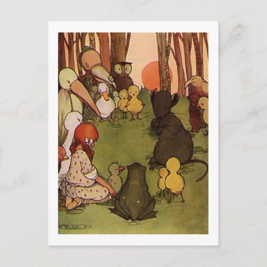 De Mouses Tale Briefkaart (Voorkant)
