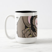 De Mousetrap Tweekleurige Koffiemok (Links)