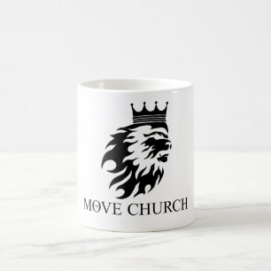 De Move Church Blk Logo Coffee Mok