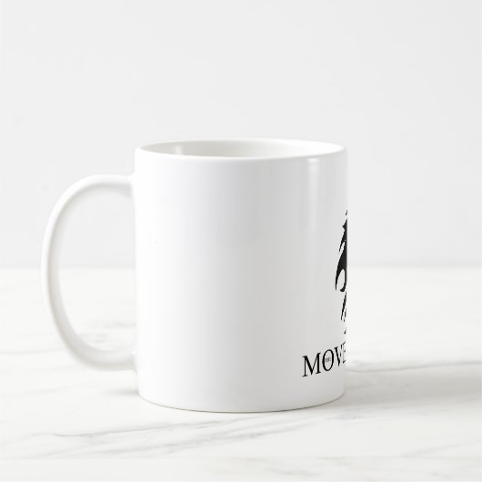 De Move Church Blk Logo Coffee Mok (Links)