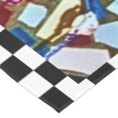 de mozaïek van de gekke - theepartij tafelkleed (Gekanteld)