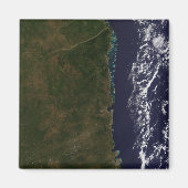 De Mozambikaanse kust Magneet (Voorkant)
