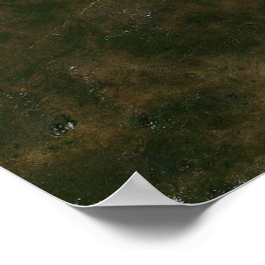 De Mozambikaanse kust Poster (Hoek)