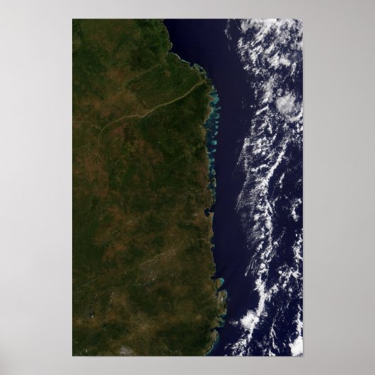 De Mozambikaanse kust Poster (Voorkant)