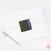 De Mozambikaanse kust Vierkante Sticker (Envelop)