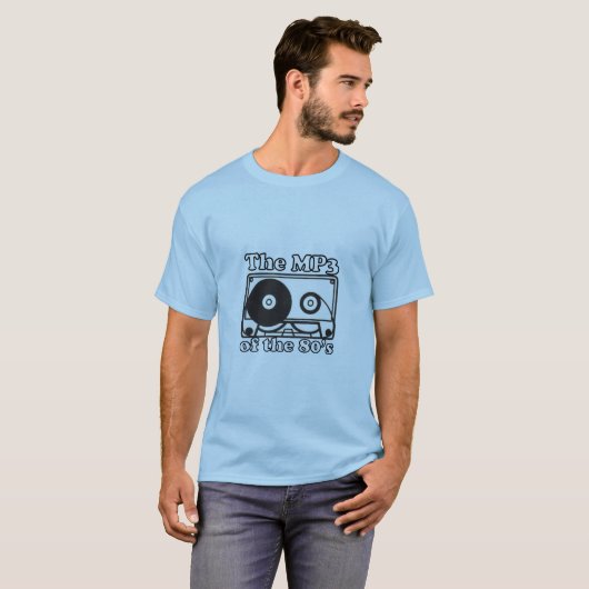 De MP3-speler van 1980 T-shirt (Voorkant volledig)