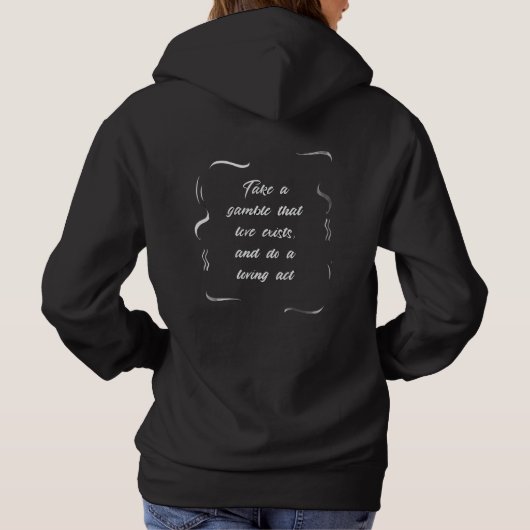 de Mr hoodie (Achterkant)
