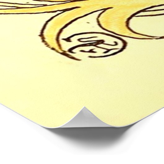 De muis en de leeuw Walter Crane Poster (Hoek)