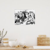 De muis en het droge verhaal poster (Keuken)