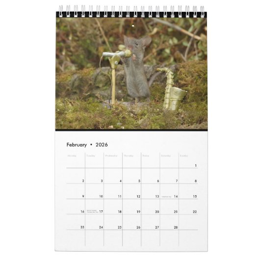 De muis in het stapelhuis  kalender (Feb 2026)