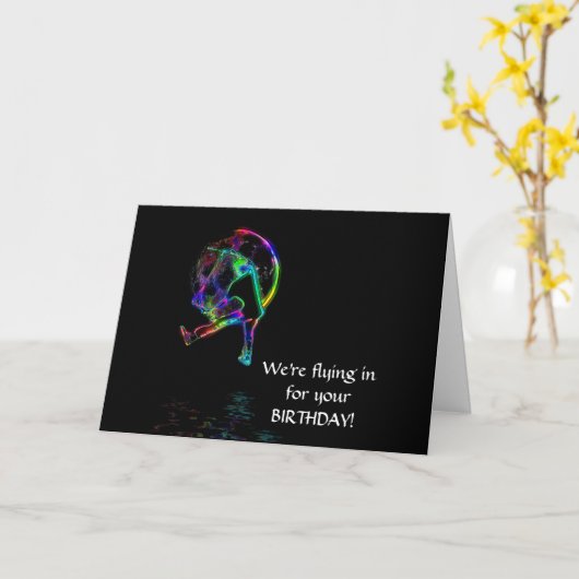 De muis scoot - Scooter Champ Kaart (Gele Bloem)