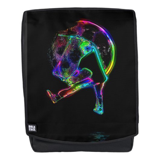 De muis scoot - Scooter Champ Rugtassen (Voorkant)