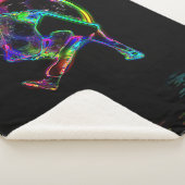 De muis scoot - Scooter Champ Sherpa Deken (3/4)