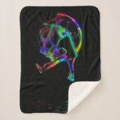 De muis scoot - Scooter Champ Sherpa Deken (Voorkant)