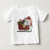 De Muis van de kerstman met Slee (Voorkant)