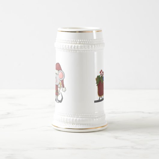 De Muis van de kerstman met Slee Bierpul (Center)