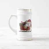 De Muis van de kerstman met Slee Bierpul (Links)