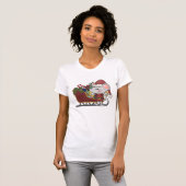 De Muis van de kerstman met Slee T-shirt (Voorkant volledig)