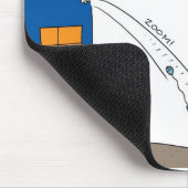 De muis van de Odd Squad Computer Mouse Mat Muismat (Hoek)