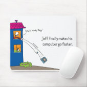 De muis van de Odd Squad Computer Mouse Mat Muismat (Met muis)