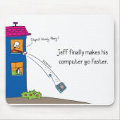 De muis van de Odd Squad Computer Mouse Mat Muismat (Voorkant)