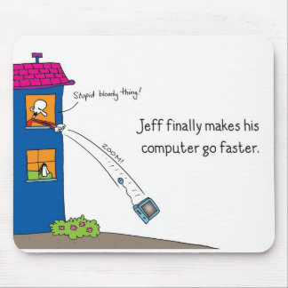 De muis van de Odd Squad Computer Mouse Mat Muismat