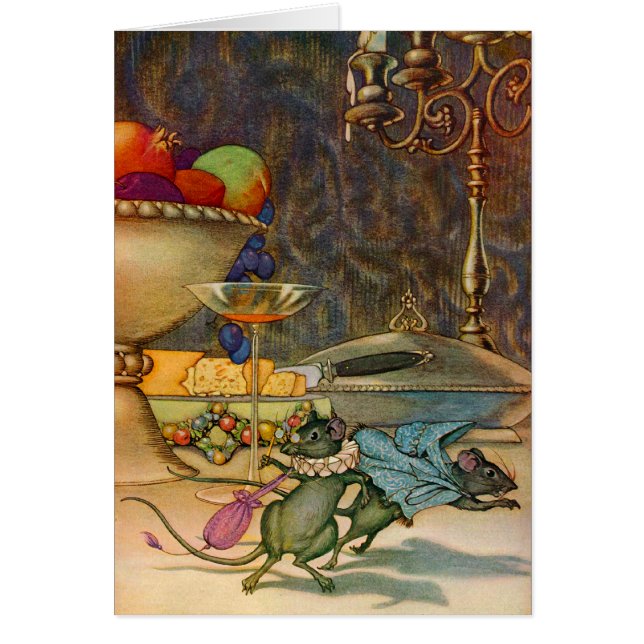 De muis van de stad en de landmuis (Voorkant)