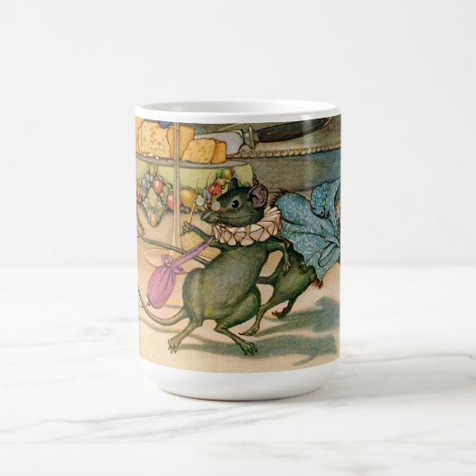 De muis van de stad en de landmuis koffiemok (Center)