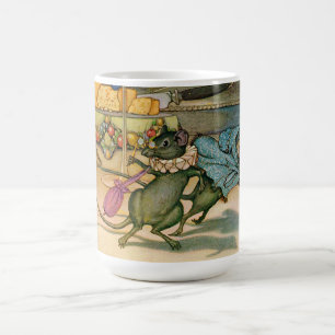 De muis van de stad en de landmuis koffiemok