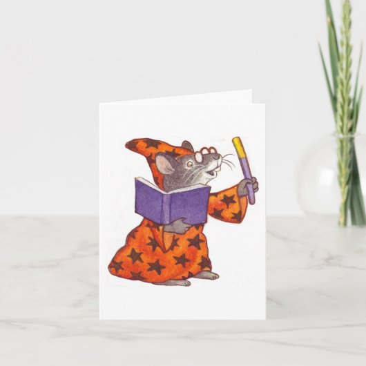 De Muis van de tovenaar Kaart (Voorkant)