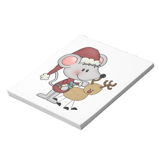 De Muis van Kerstmis en Notitieblok (Linkerzijde)