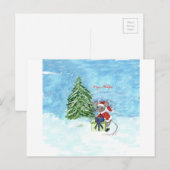 De Muis van Kerstmis Feestdagenkaart (Voorkant / Achterkant)