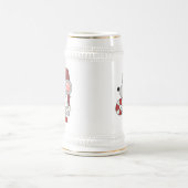 De Muis van Kerstmis met het Riet van het Snoep Bierpul (Center)