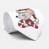 De Muis van Kerstmis met het Riet van het Snoep Stropdas (Opgerold)