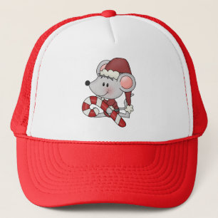 De Muis van Kerstmis met het Riet van het Snoep Trucker Pet