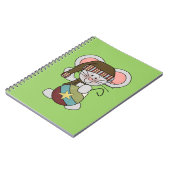 De Muis van Kerstmis met Ornament Notitieboek (Linkerzijde)