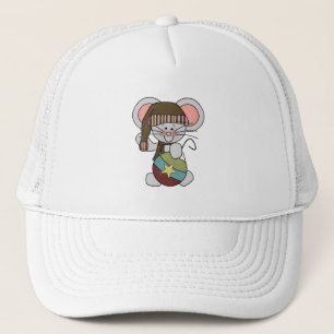 De Muis van Kerstmis met Ornament Trucker Pet