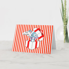 De Muis van Navidad van Feliz in de Doos van de Feestdagen Kaart