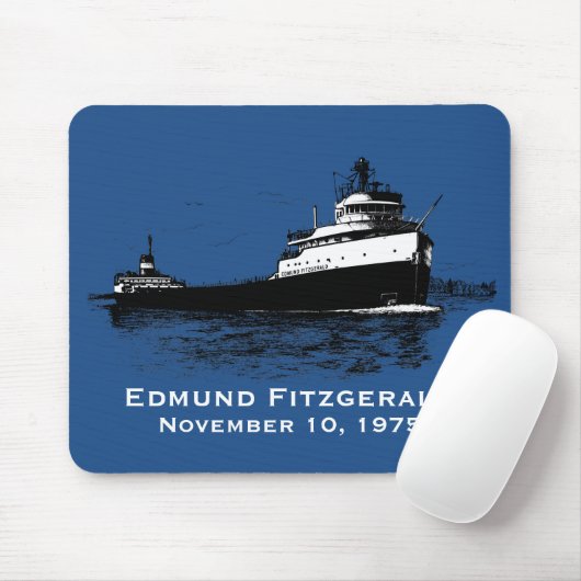 De Muismat Edmund Fitzgerald (Met muis)