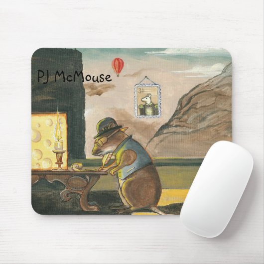 De Muismat PJ McMouse (Met muis)