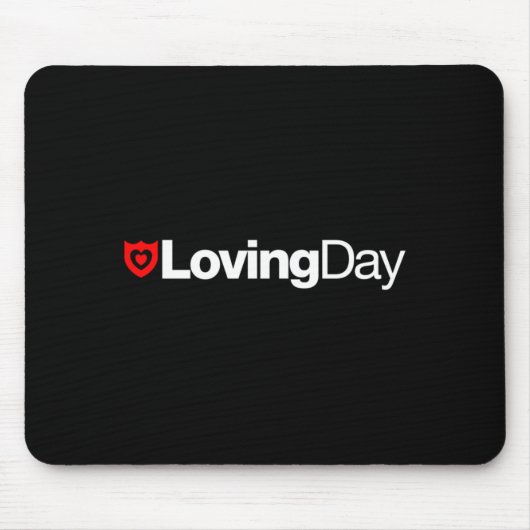 De Muismat van de Logo van de het houden Dag (Voorkant)