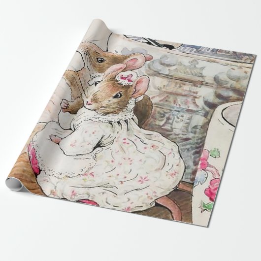 “De muizen luisterden naar de kleermaker” door Bea Cadeaupapier (Uitgerold)