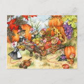 De Muizen van de Thanksgiving - Leuke Briefkaarten (Voorkant)