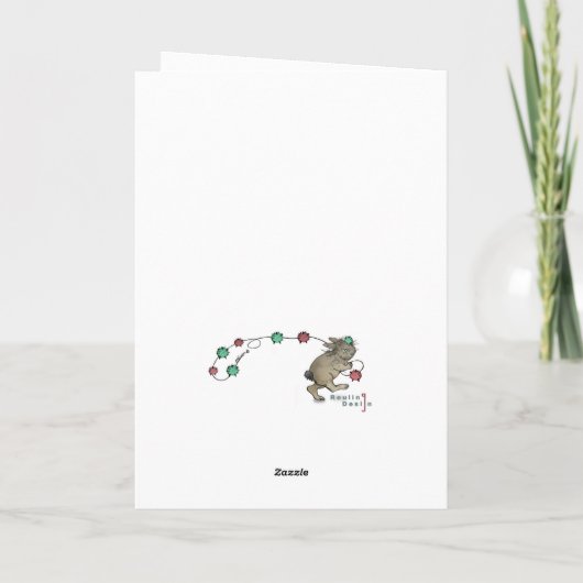 De Muizenboom met Kerstmis Kaart (Achterkant)