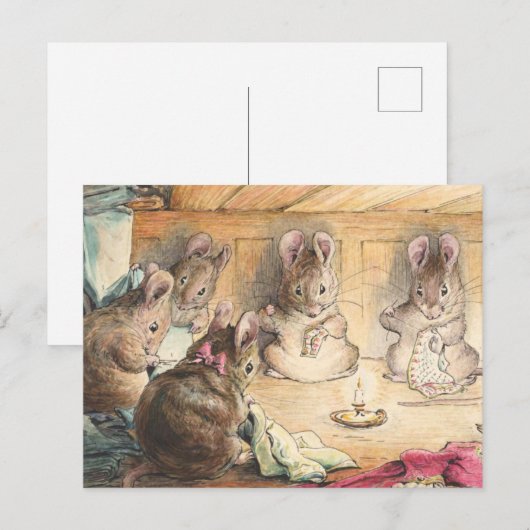 De muizennaaivlekken van Beatrix Potter Briefkaart (Voorkant / Achterkant)